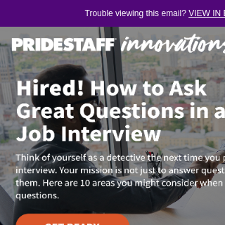 Hired! How to Ask Great Questions in a Job Interview