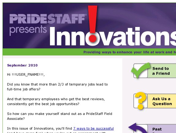 [Innovations] Stand out on your next temporary assignment