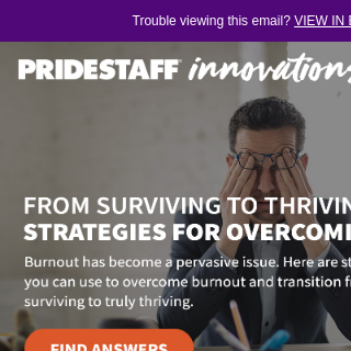 From Surviving to Thriving: Strategies for Overcoming Burnout